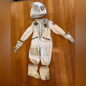 Kids Space Explorer Costume - Silver and White